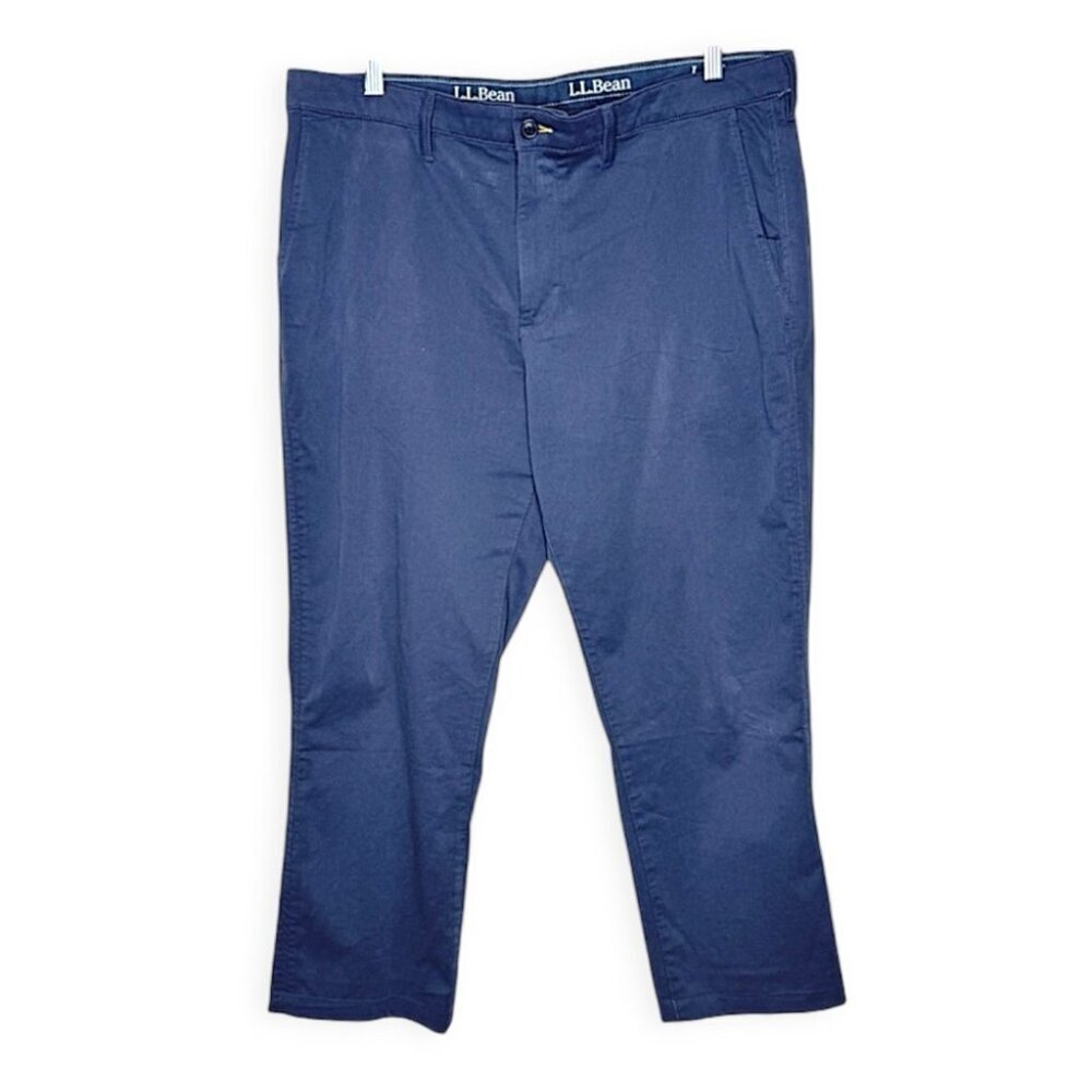 LL Bean Men's Classic Fit Straight Leg Comfort Stretch Chino Pants size 38x32